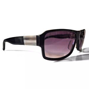 NyoB Rectangular Black Sunglasses UV Protection B1S-A31 (0123)